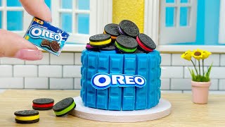 Amazing  Rainbow OREO Chocolate Cake 1000+ Wonderful  Miniature  Chocolate Cake Decorating Ideas