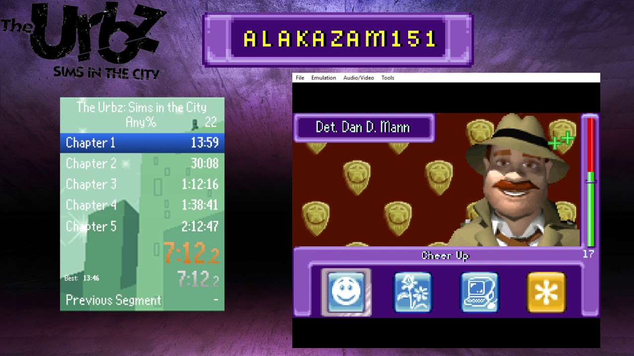 [Former WR] The Urbz: Sims in the City (GBA) - Any% (2:05:59)