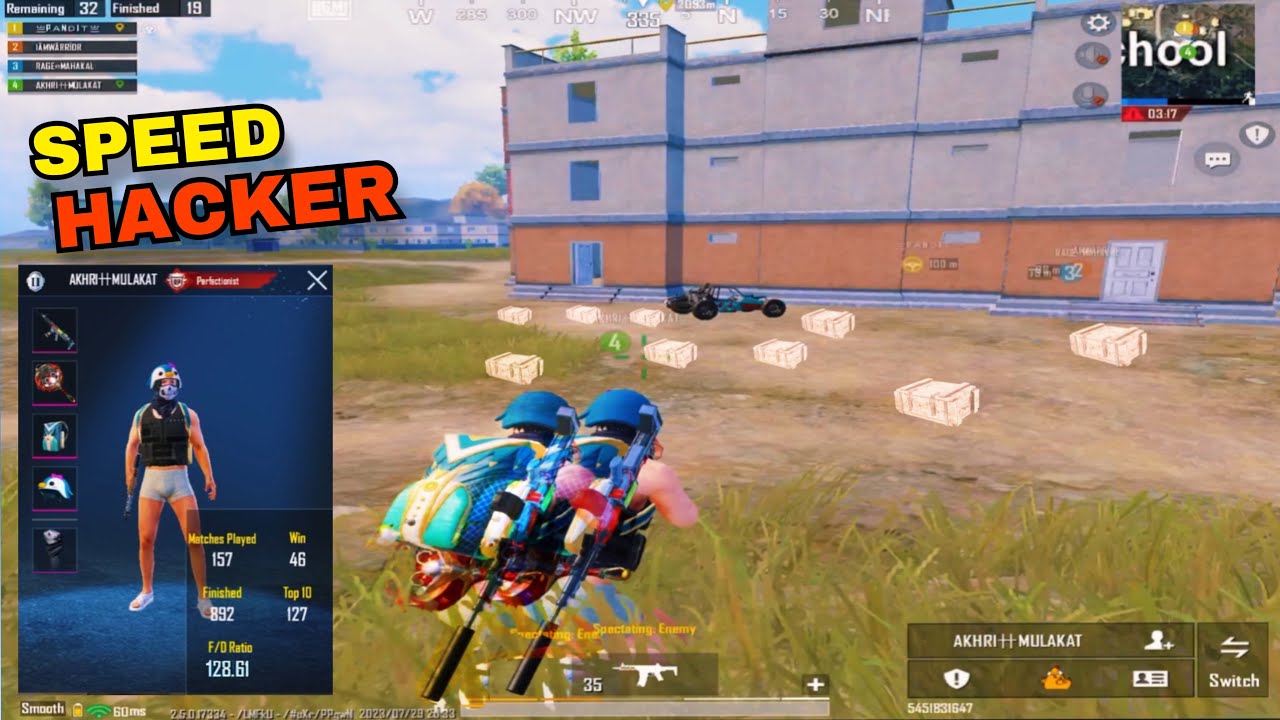 Speed Hacker kills Whole Lobby !!!
