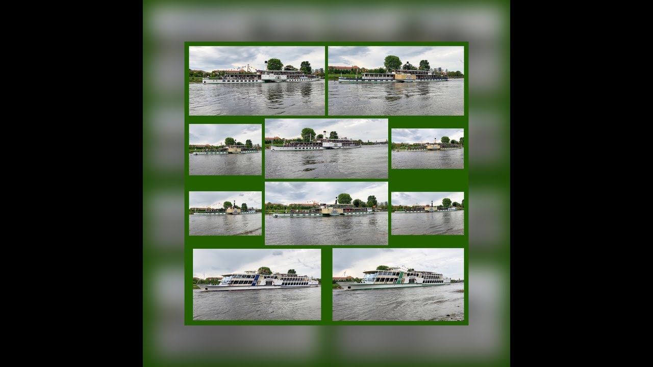 Fleet Parade / Steamer Parade in Dresden 2018 / Germany 2018  / Dampferparade in Dresden 2018