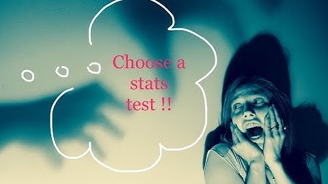 Research methods : How to choose statistical tests [made easy!]