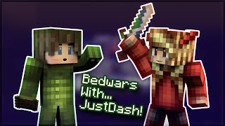 Bedwars with Australian Ping (ft. JustDash)