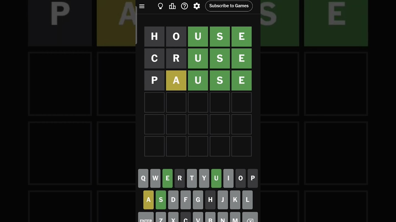 today's wordle answer 6 October 2025 of the day today game puzzle Best moment 