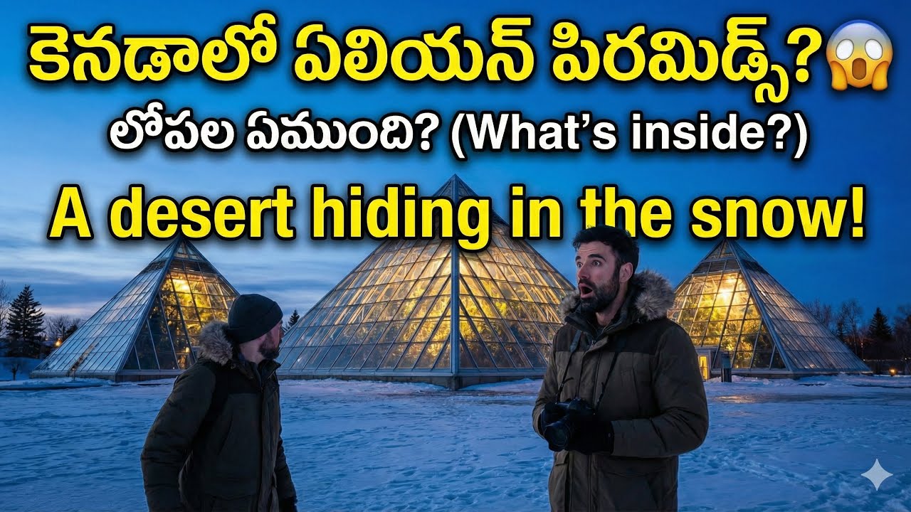 A forest hidden inside a glass palace! రాజస్థాన్ ఎడారి (Desert) కెనడాకి వచ్చేసింది! 