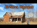 Abandoned Redneck Mansion! Satellite TV and All!