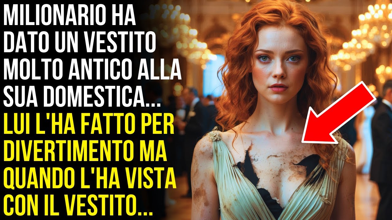 Milionario Diede a Sua Domestica un Vestito Antico, Ma Rimase Scioccato ...