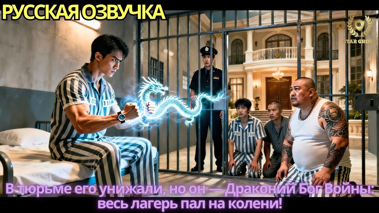 В тюрьме его унижали, но он — Драконий Бог Войны: весь лагерь пал на колени!