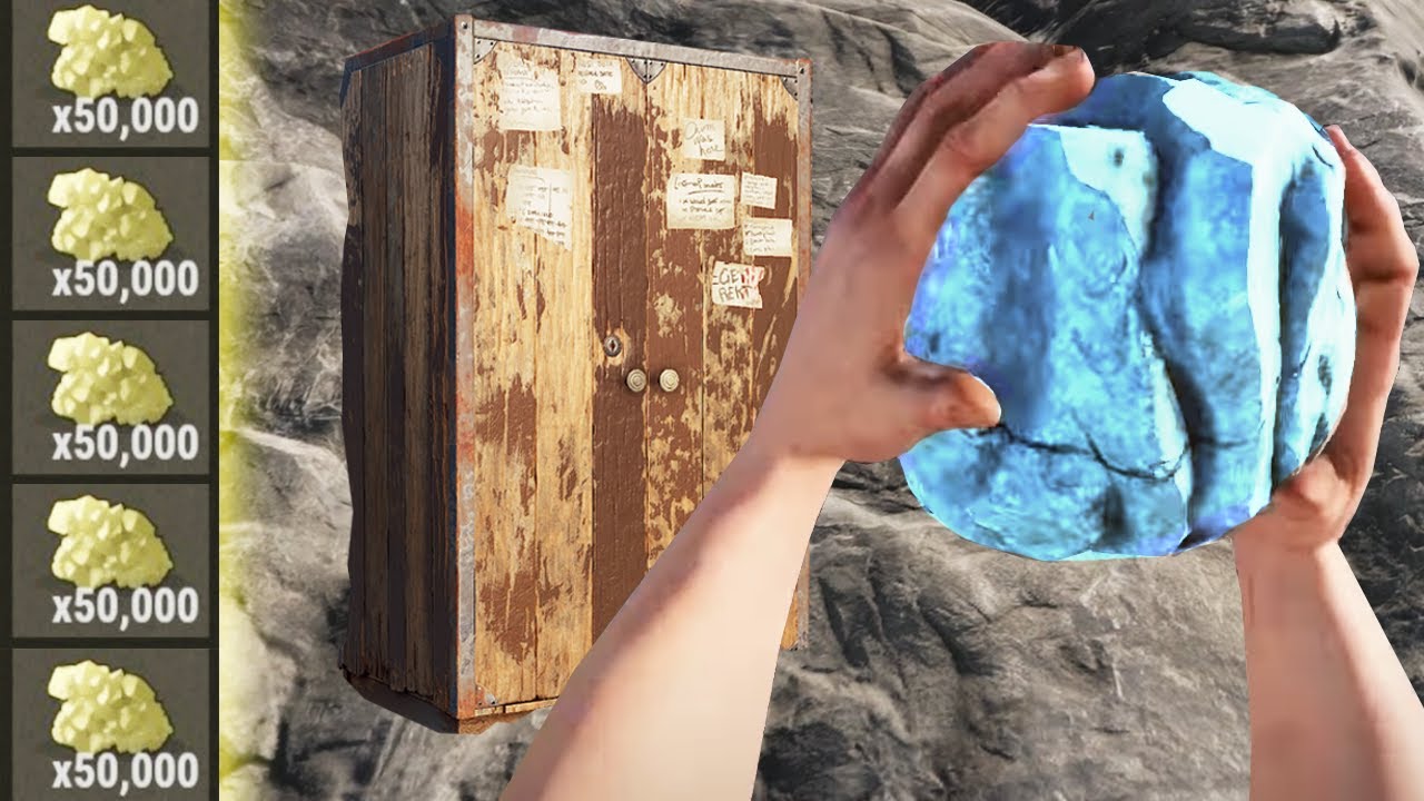 【DE JuN】Rust – 史上最扯無敵家！用遊戲BUG蓋家！