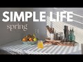 Simple life  getting rid of tv cooking simple plantbased meal 