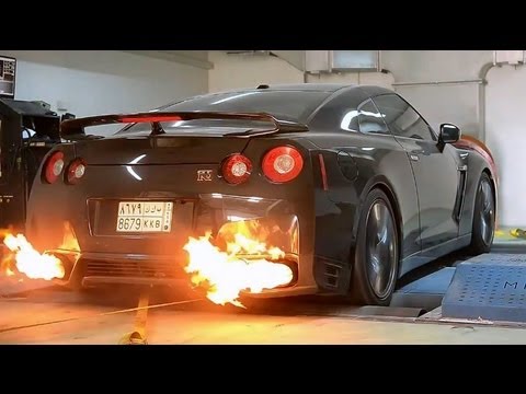 1100whp Nissan GT-R in Dubai