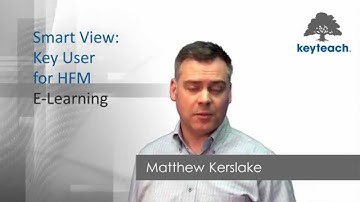 Smart View Training for HFM