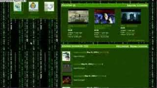 Shadowclash1 - New Youtube Design! Matrix Version.