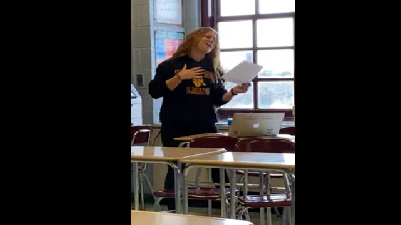 Funny Teacher Created Her Own Version Of "I Will Survive" For The