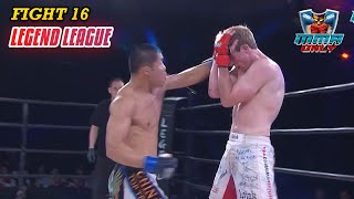 Back to back punches on the face.. brutal knock.. | Fight 16 | MMA ONLY