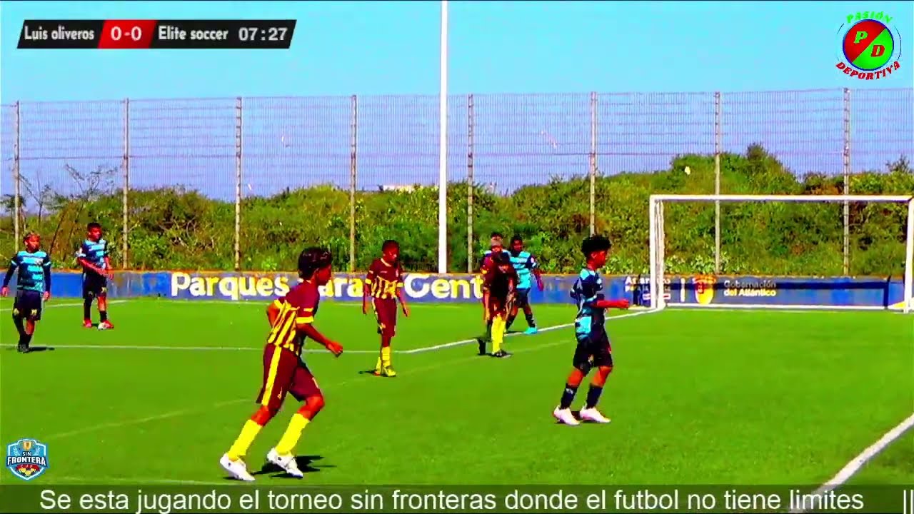 Luis oliveros VS Elite soccer || Categoría 2012 Cuarto de final || Torneo sin frontera