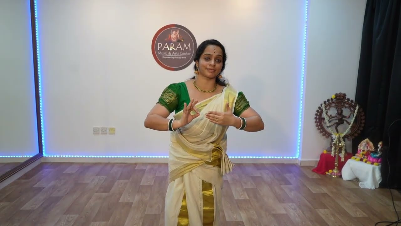 Ganapathi Stuthi | Mohiniyattam | Arya K Kalamandalam | Param Institute 10 branch opening function