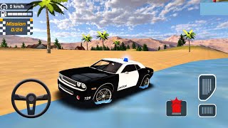 US Police Dodge Challenger Crazy Stunt And Drive : 2026 Police Car Driving : Android Gameplay screenshot 3