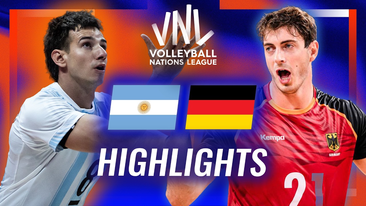 Argentina 🇦🇷 vs. Germany 🇩🇪 - Highlights | Week 2 | Men's VNL 2026