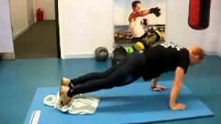 SLIDING SQUAT THRUSTS