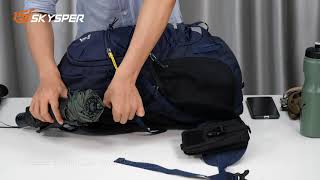 Is a 35l backpack big enough for hiking