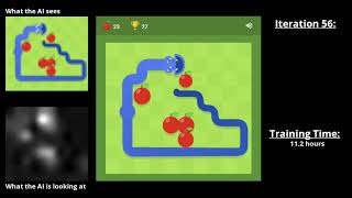 AI Learns to Play Google Snake
