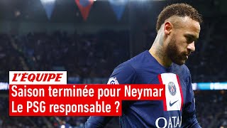 PSG : Le club responsable de la fragilité de Neymar ?