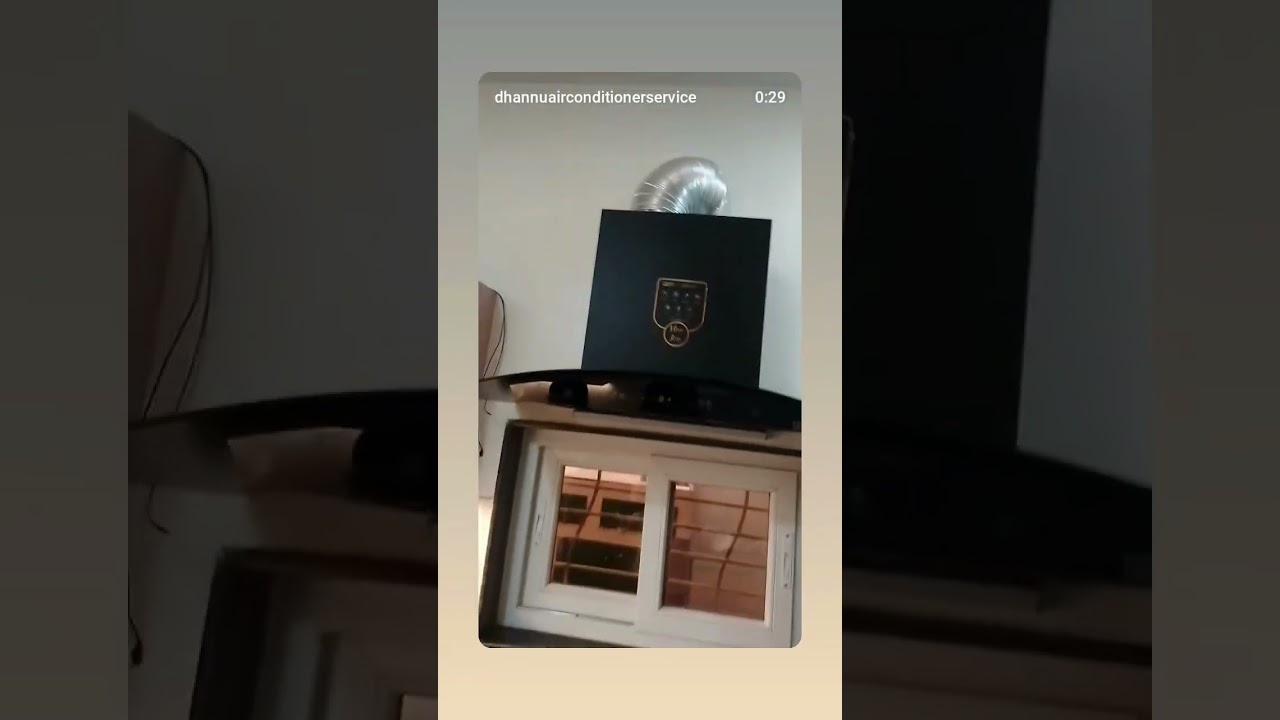 kichen chimney installation 🪛🛠️