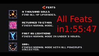 Cyber Shadow All Feats Speedrun in 1:55:47