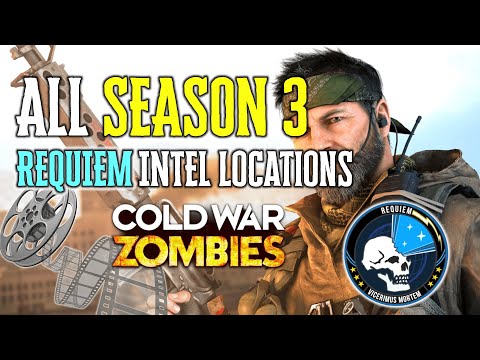 All Season One Zombies Intel for Requiem on Firebase Z in Black Ops Cold  War - Cold War Tracker