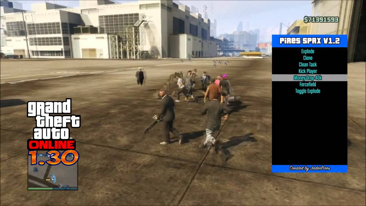 ЧИТ ГТА 5 Онлайн 1.30 - "Деньги, Полёт, машины и т.д"  GTA 5 Online 1.30