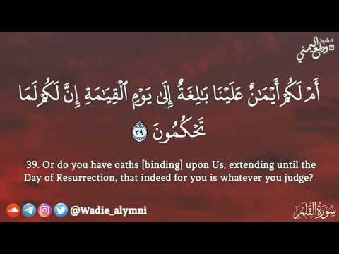 Ruqoiqoh3308 تلاوة ماتعة من جديد تلاوات الشيخ وديع اليمني سورة القلم 