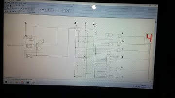 MOD-7 Synchronous Up Counter Using JK Flip-Flip (App. used: Digital Works) #shorts