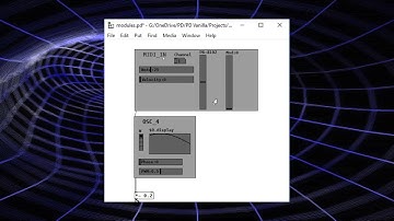 Learning Synthesis with Pure Data Series 01Lesson 05 - Making a Carrier Oscillator Module