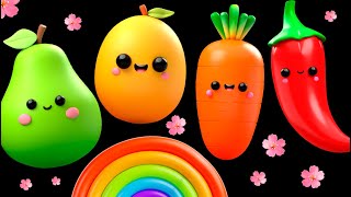 Baby Fruit Dancing In The Spring Sensory Video 