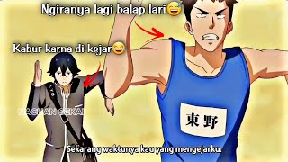 Dikira lagi balap lari, ternyata kabur 😂 || Anime: Handa-kun ~ Nachan Sekai