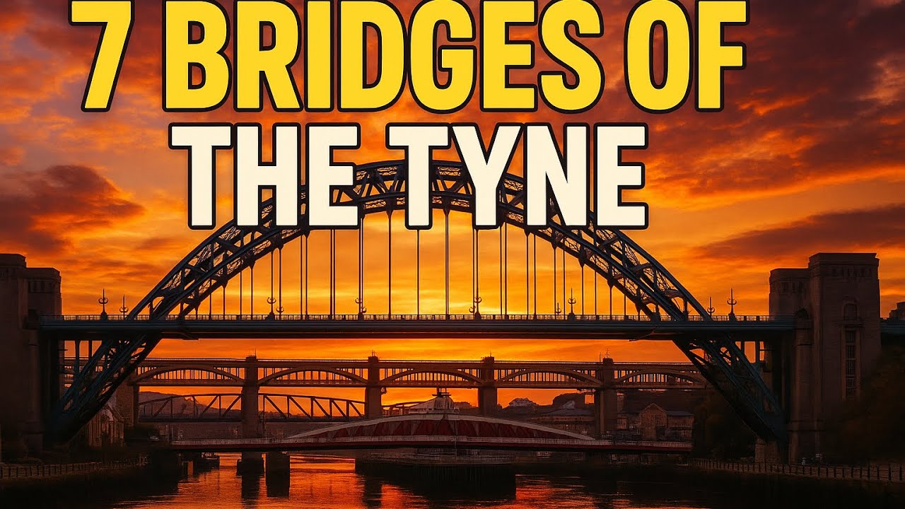 История семи мостов через реку Тайн | Знаменитые достопримечательности Ньюкасла