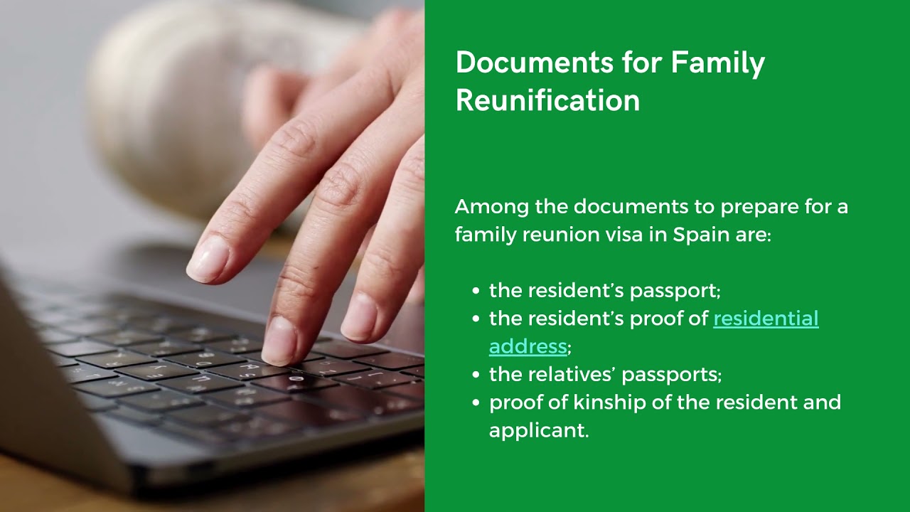 Family Reunion Visa in Spain YouTube