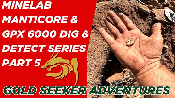 Minelab Manticore & GPX 6000 Dig & Detect Series! Part 5