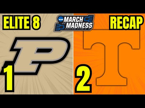 Purdue vs. Tennessee Game Recap - 2024 NCAA Tournament - Purdue is headed to the FINAL FOUR!