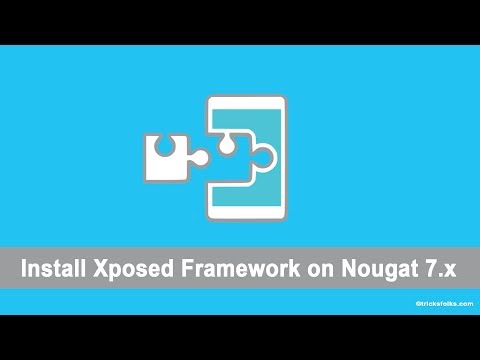 Install xposed framework