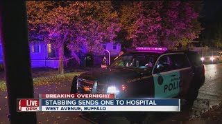 Overnight stabbing sends woman to hospital