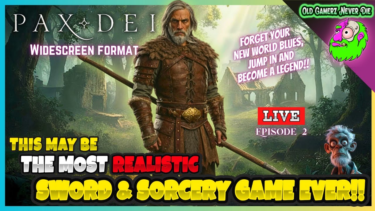 Pax Dei 1.0 WIDESCREEN Possibly the Best Medieval Survival Game Out There!