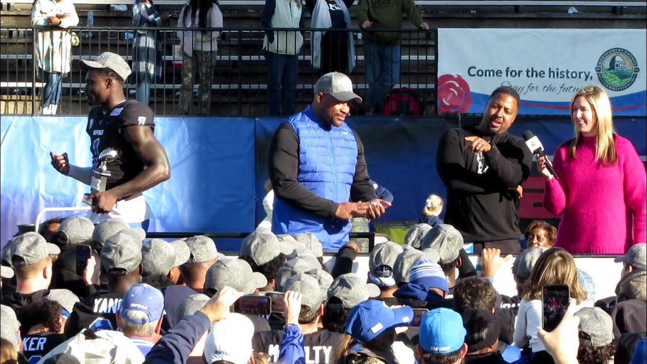 Buffalo Bulls 2022 Camellia Bowl Champions Celebration - YouTube