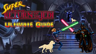 #SuperStarWars Return of the Jedi - SNES - ULTIMATE GUIDE - ALL Levels, ALL Bosses, ALL Secrets 100%