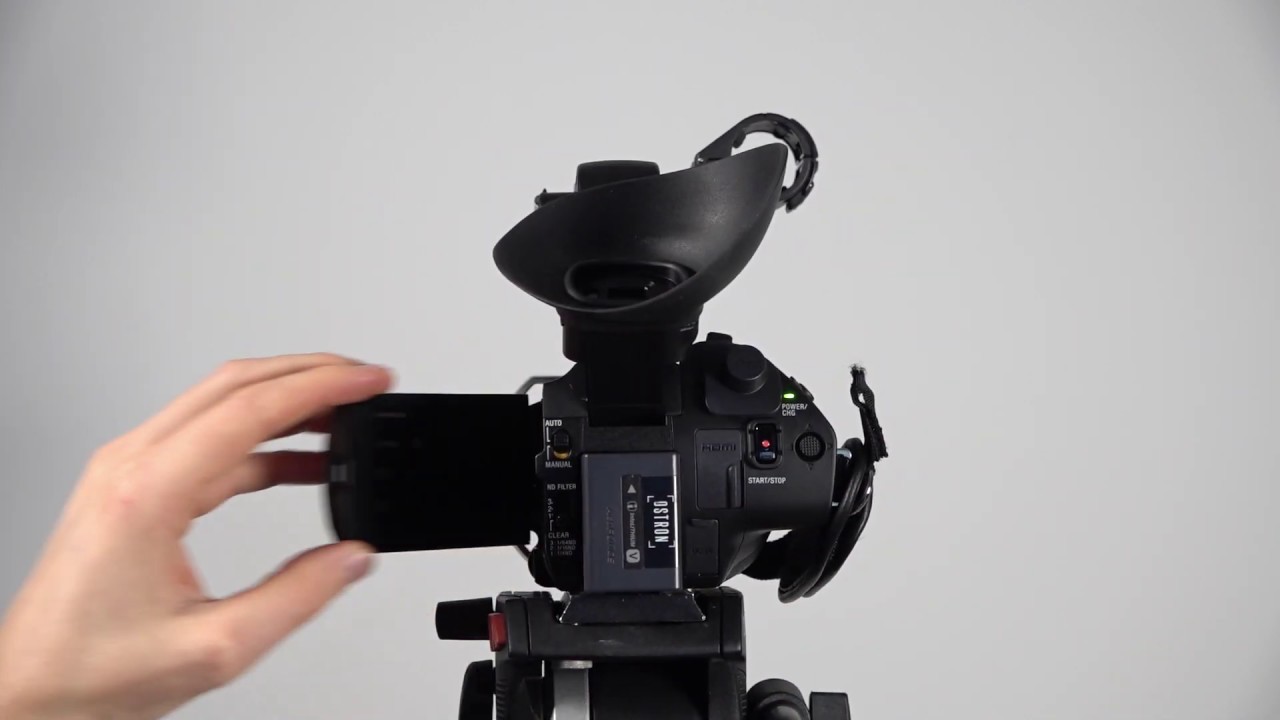 Sony PXW-Z90 voor beginners