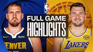 Game Recap Lakers 127, Nuggets 125