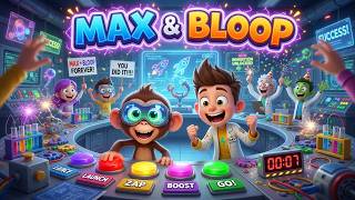 Max & Bloop The Monkey Who Presses Every Button! 😂🛎️ Full Episode | Kids Cartoon 2026