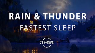 3 Hours Rain and Thunder Sounds for Sleeping, Thunderstorm | Relax Sleep Sounds.