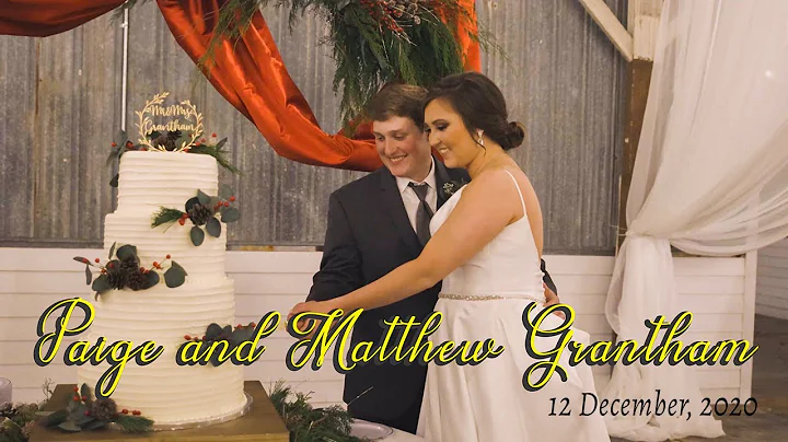 Paige and Matthew Grantham Wedding | Dec 12, 2020