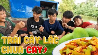 Thành Nhái TV | Thử thách làm thau trái cây lắc chua cayy.
